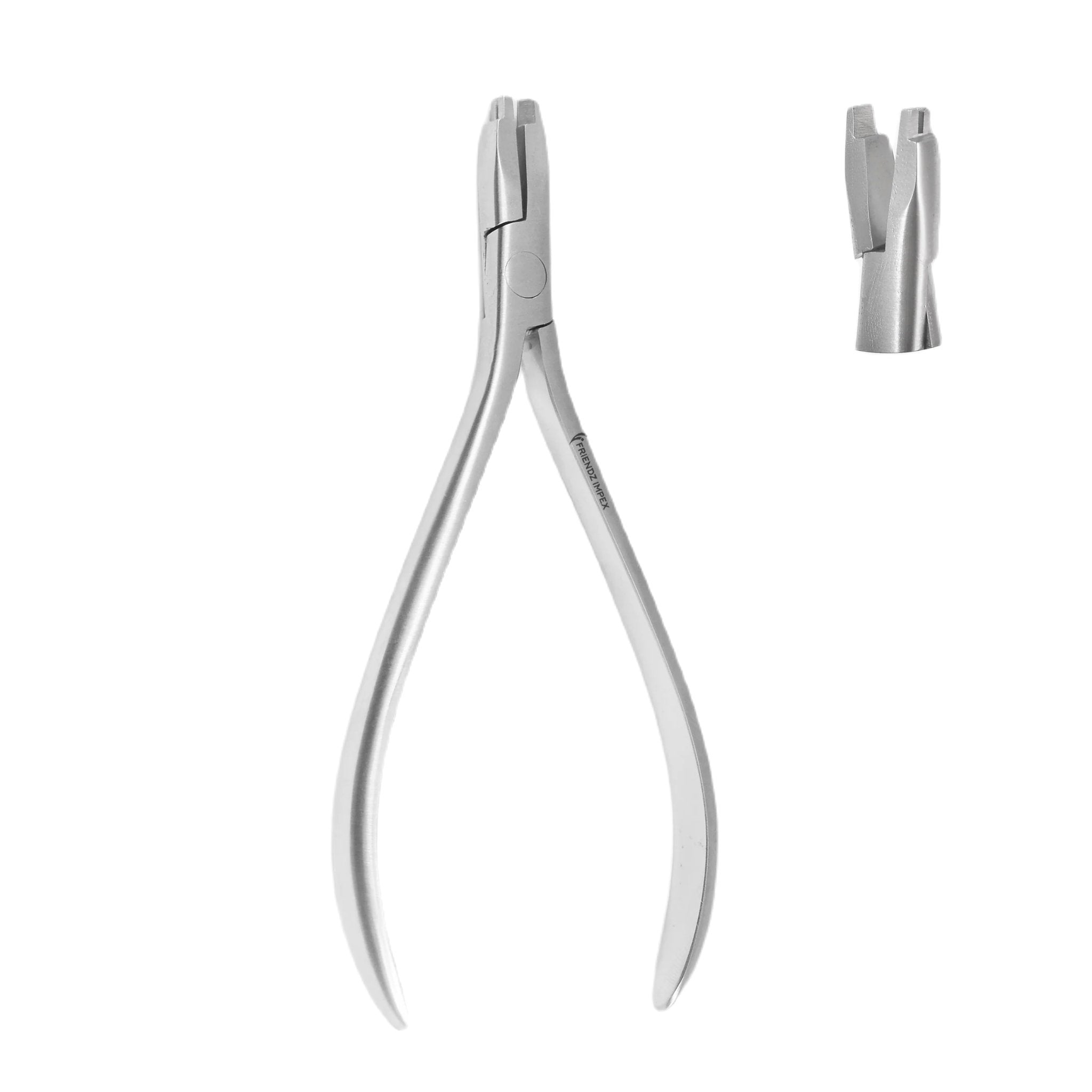 Medspo Orthodontic Crimping Pliers – TC Hook Attaching Pliers For Dental Arch Wire Placement