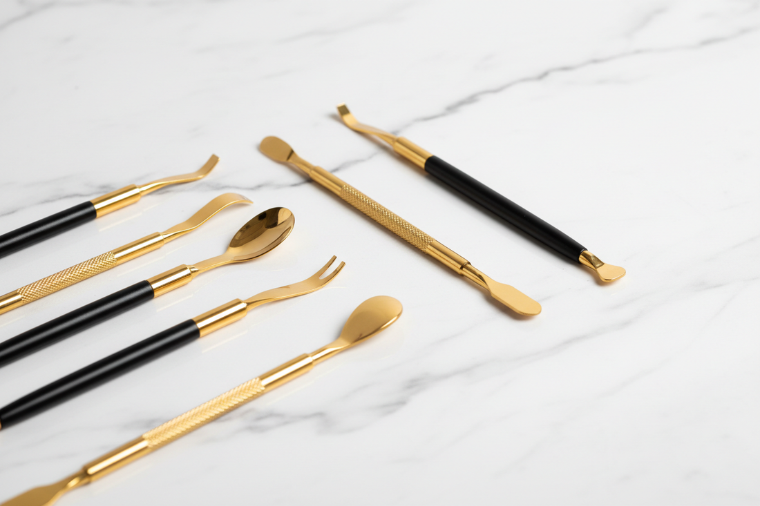 Cuticle pusher Gold series
