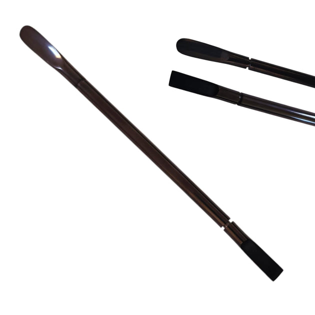 Professional Stainless Steel Cuticle Pusher, Dual-Ended, Matte Black G.N SURGICAL LTD  GN SURGICAL LTD