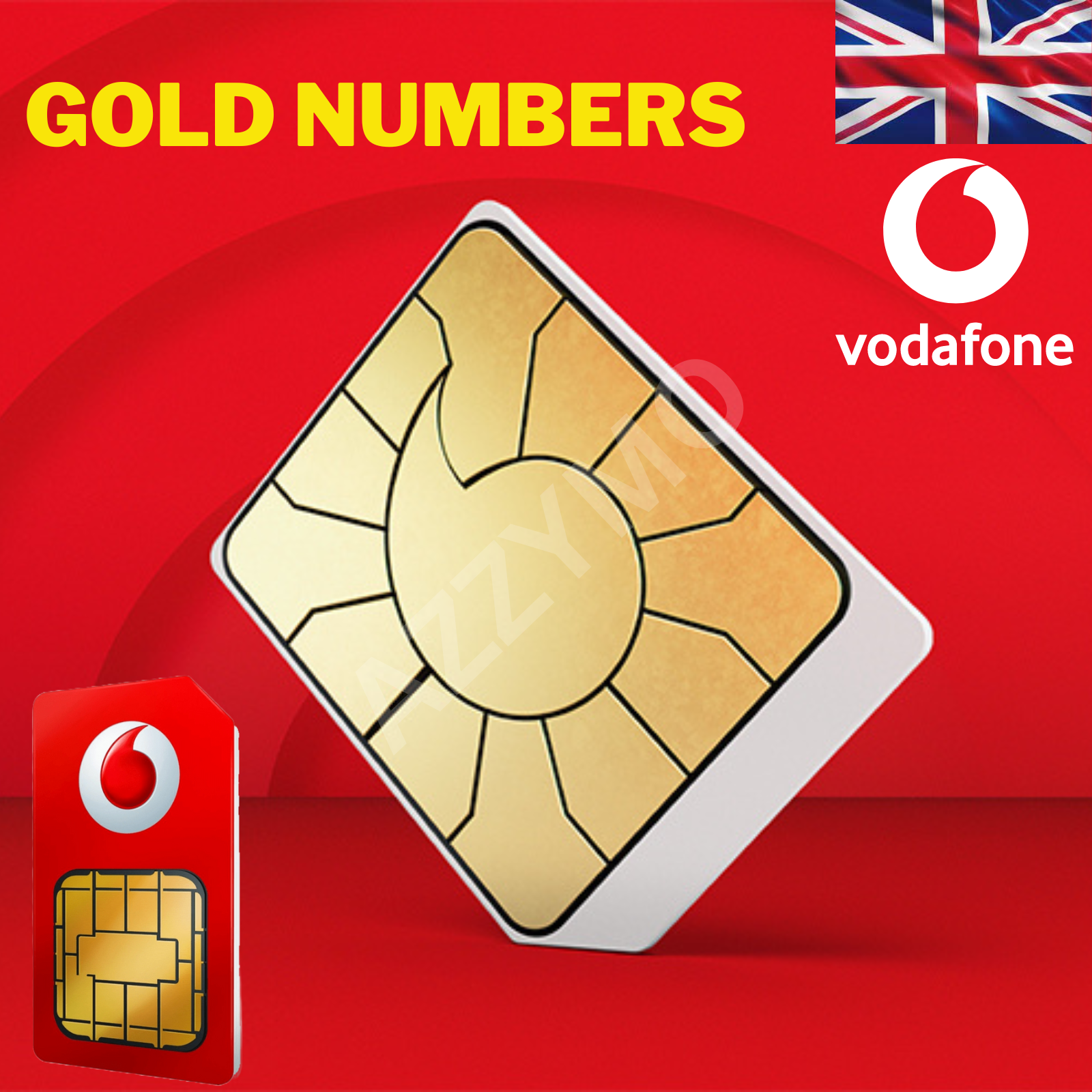 Vodafone sim card Bulk 36pcs