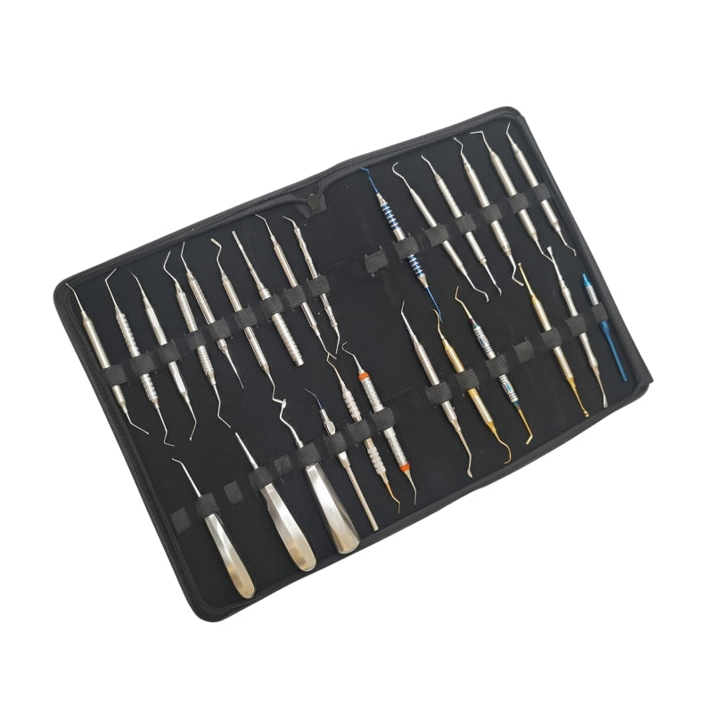 27-Piece Professional Dental Instrument Set – Premium Stainless Steel Hygiene, Restorative & Surgical Kit G.N SURGICAL LTD Dental Instruments GN SURGICAL LTD