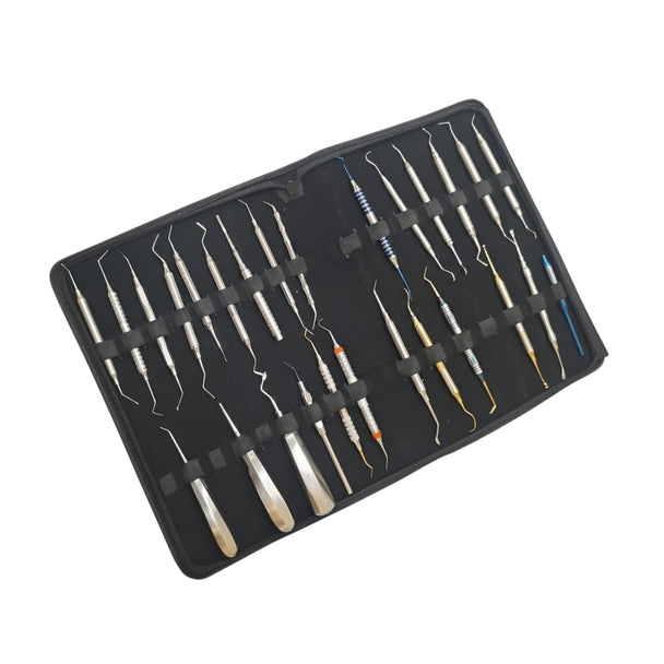 27-Piece Professional Dental Instrument Set – Premium Stainless Steel Hygiene, Restorative & Surgical Kit G.N SURGICAL LTD Dental Instruments GN SURGICAL LTD
