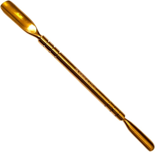 Professional Cuticle Tool – Double-Ended Paddle and Blade, Gold, 14 cm GN Surgical Cuticle Tools GN SURGICAL LTD
