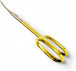 Professional Cuticle Scissors with Sharp Edge, Gold Finish Nail Care Tool for Precision Trimming GN SURGICAL LTD  GN SURGICAL LTD