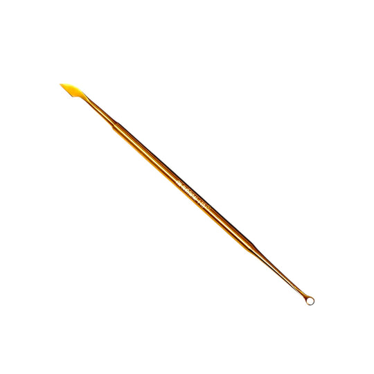 Professionellt nagelbandsverktyg, dubbeländad paddel och blad, guld, 14 cm G.N SURGICAL LTD SCISSORS GN SURGICAL LTD