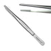 Pinzette professionali in acciaio inox per uso universitario, pinzette seghettate multiuso SS 13 cm G.N SURGICAL LTD TWEEZER GN SURGICAL LTD