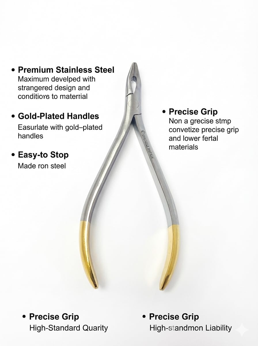 Dental Weingart TC ortodontisk verktygstång för placering av valvtråd G.N SURGICAL LTD PLIERS GN SURGICAL LTD