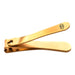 Premium guldpläterad nagelklippare, rostfritt stål, professionellt manikyrverktyg G.N SURGICAL LTD NAIL_CLIPPER GN SURGICAL LTD