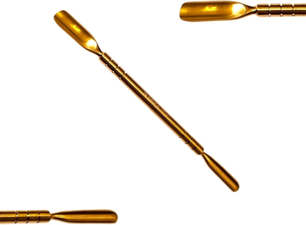 Professional Cuticle Tool – Double-Ended Paddle and Blade, Gold, 14 cm GN Surgical Cuticle Tools GN SURGICAL LTD