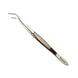 Stainless steel dental surgical tweezer with textured grip from GN SURGICAL LTD