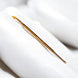 Professionellt nagelbandsverktyg, dubbeländad paddel och blad, guld, 14 cm G.N SURGICAL LTD SCISSORS GN SURGICAL LTD
