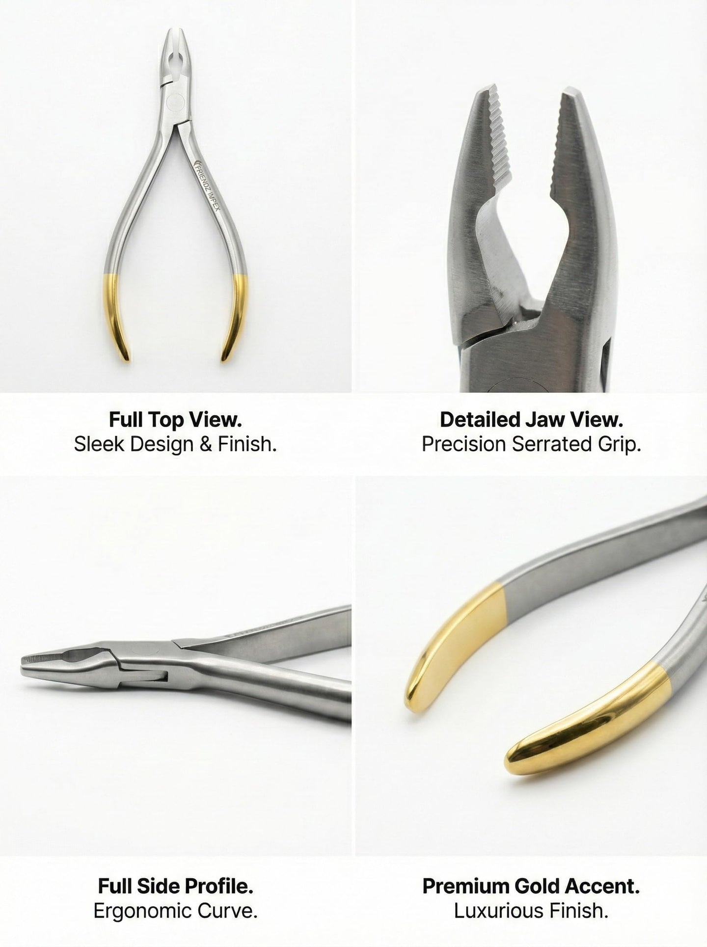 Dental Weingart TC ortodontisk verktygstång för placering av valvtråd G.N SURGICAL LTD PLIERS GN SURGICAL LTD