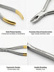 Dental Weingart Tang TC Orthodontische Utility Tang voor Plaatsing van Archwire G.N SURGICAL LTD PLIERS GN SURGICAL LTD
