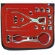Dental rubber dam kit with perforator puncher, clamps and storage bag, by GN Surgical