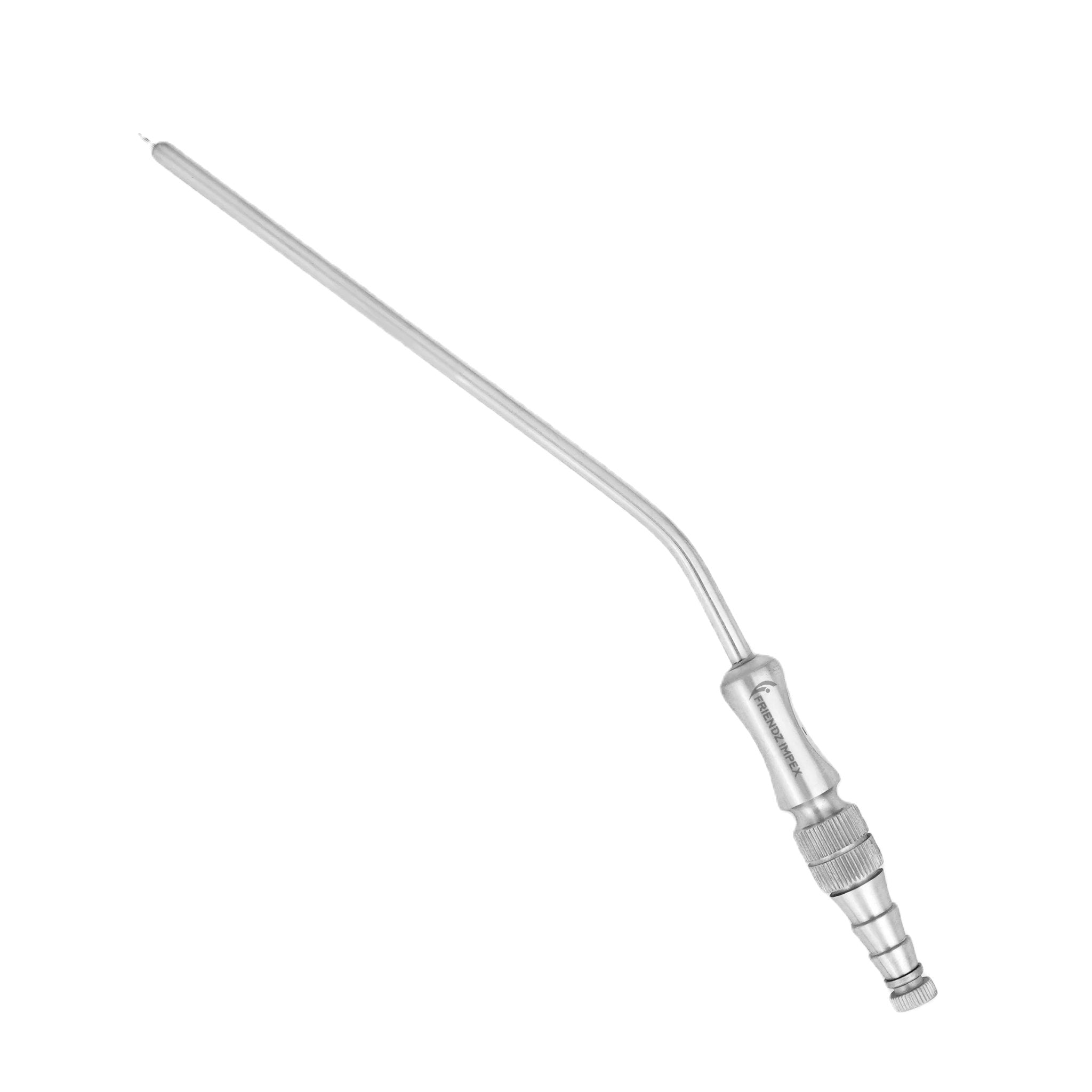 FRAZIER FERGUSON SUCTION TUBE (NEW), 6 FR (2MM), WITH FINGER CUT-OFF, ANGLED, 7.