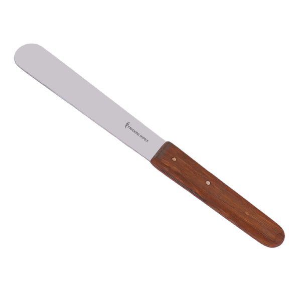 Wooden Handle Straight Icing Spatula 5'' Metal Spatula Baking Tools Kitchen Friendz Impex Health & Beauty:Nail Care, Manicure & Pedicure:Nail Care Tools:Manicure & Pedicure Tools & Kits GN SURGICAL LTD