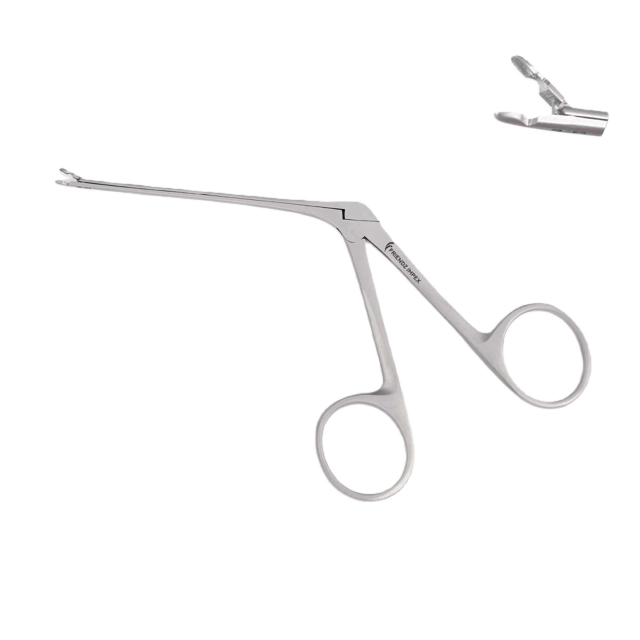 New Hartman Alligator Cup Forceps" Straight Micro ENT Surgical Instruments