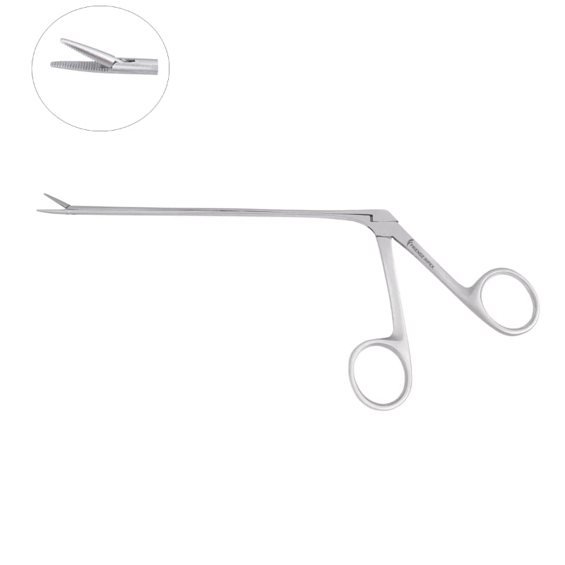 ENT forceps bundle of 4 pcs 8cm cup forceps 8cm ear black and Dull finish 8.5cm crocodile forceps.