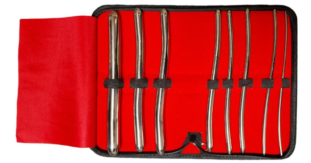 Uterine Dilator Hegar Sounds Surgical Gyne Urethral Instruments 8 Pcs Set.