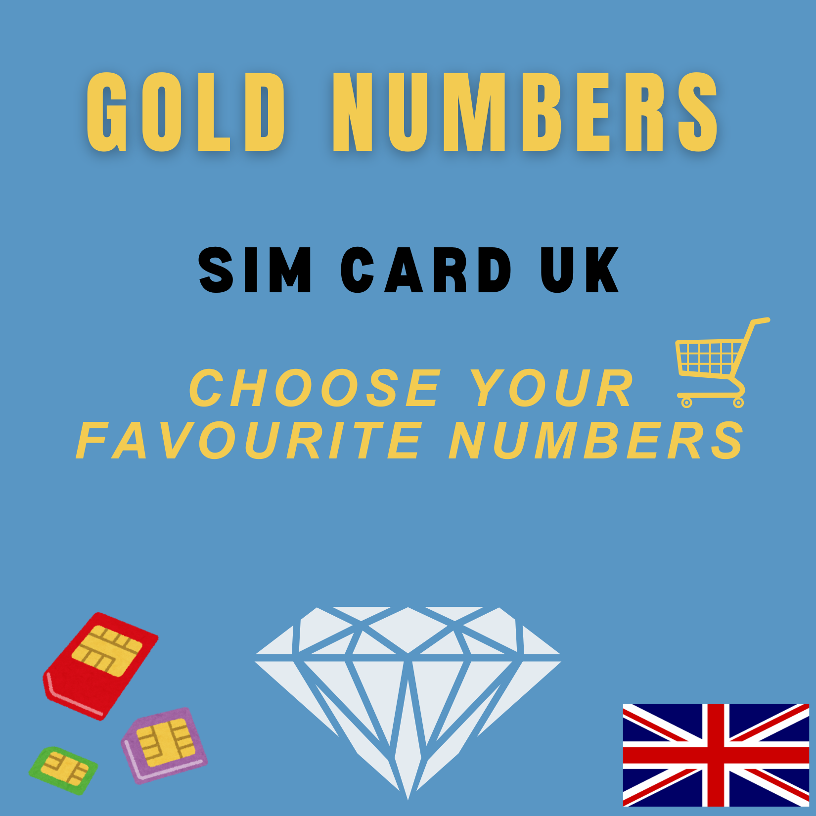 GOLDEN MOBILE NUMBER VIP BUSINESS EASY MEMORABLE PHONE PAYG SIM CARD