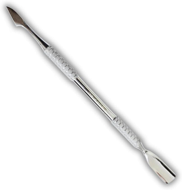 Professional Double-Ended Cuticle Pusher, Stainless Steel, Textured Grip Handle G.N SURGICAL LTD  GN SURGICAL LTD