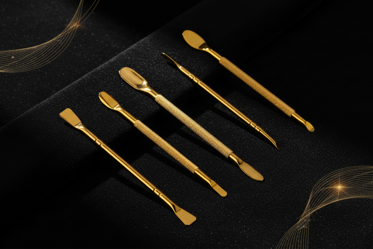 Professional Gold Cuticle Pusher Banner