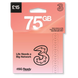 Three UK 75GB Preloaded SIM Card – 5G Ready
