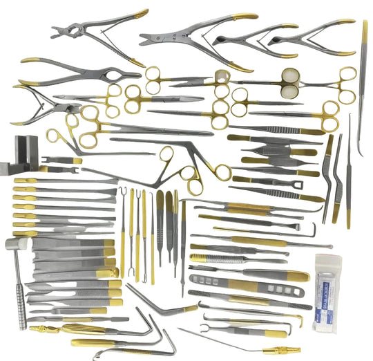 82pcs Main Rhinoplasty Instrument Set Nose and Plastic Surgery Tools G.N SURGICAL LTD Business, Office & Industrial:Healthcare, Lab & Dental:Handpieces & Instruments:Surgical & Orthopaedic Instruments GN SURGICAL LTD