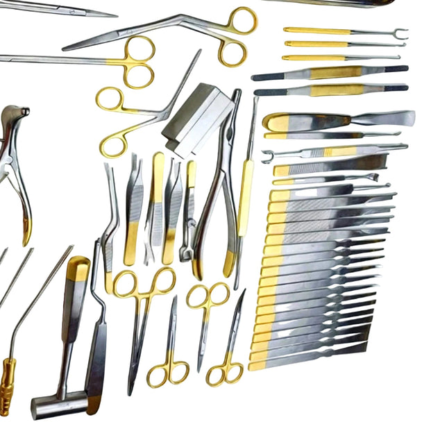 Rhinoplasty Nose Surgery Instrument Set Of 53 Pcs Plastic Surgery Instruments CE G.N SURGICAL LTD Business & Industrial: Healthcare, Lab & Dental:Handpieces & Instruments:Surgical & Orthopedic Instruments GN SURGICAL LTD