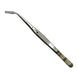 Stainless steel dental tweezer with angled tip for implantology by GN Surgical Ltd