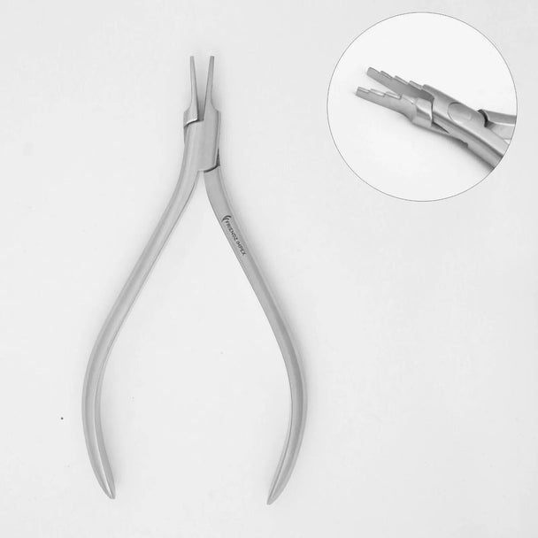 Stainless steel orthodontic plier for dental use, GN SURGICAL LTD Class I reusable instrument